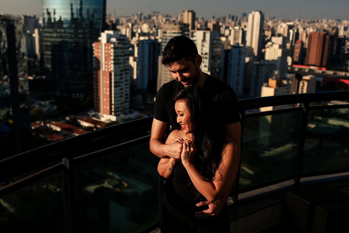 Hotel Blue Tree Premium Faria Lima - Ensaio de Casal Pré Wedding - Naomi e Gabriel