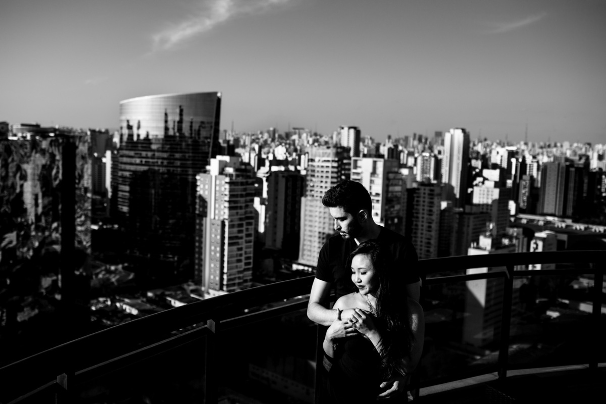 Hotel Blue Tree Premium Faria Lima - Ensaio de Casal Pré Wedding - Naomi e Gabriel