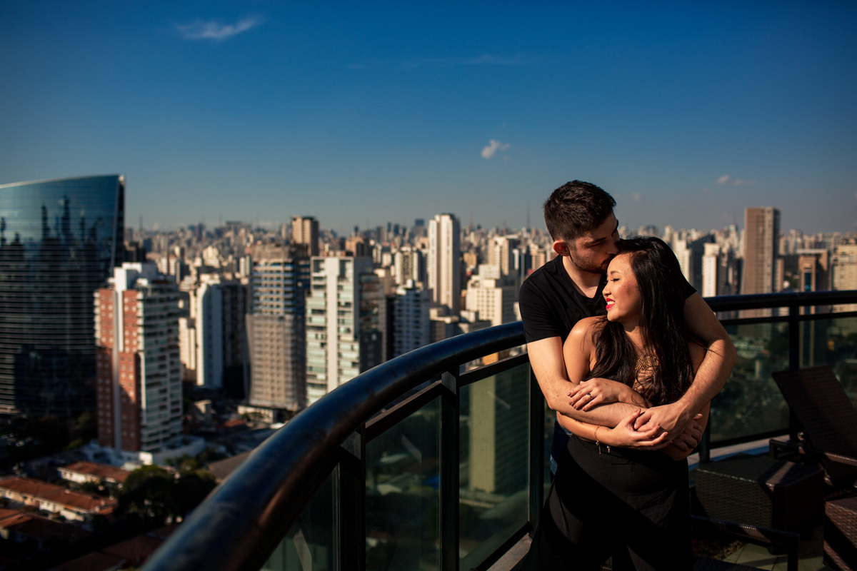 Hotel Blue Tree Premium Faria Lima - Ensaio de Casal Pré Wedding - Naomi e Gabriel
