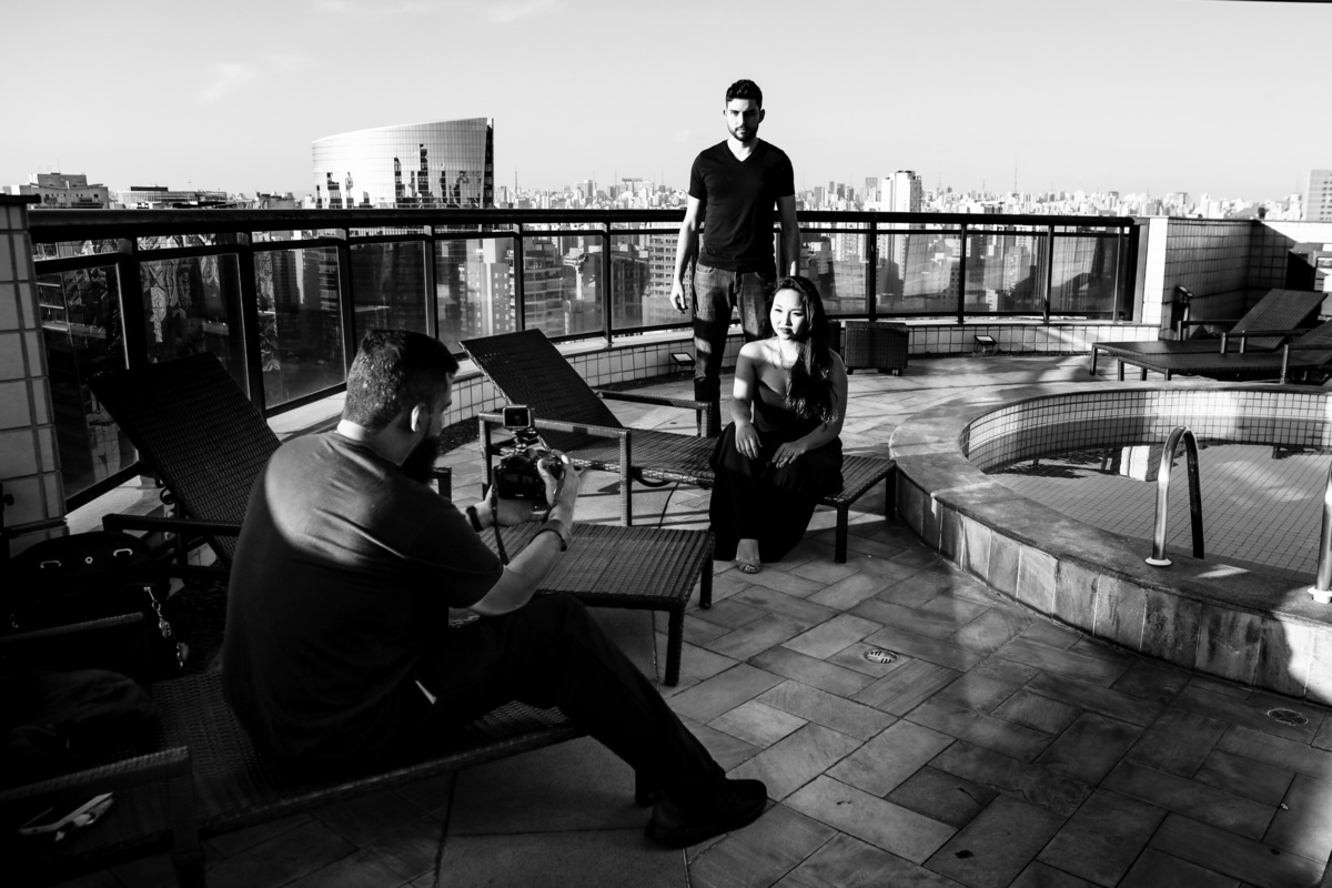 Hotel Blue Tree Premium Faria Lima - Ensaio de Casal Pré Wedding - Naomi e Gabriel