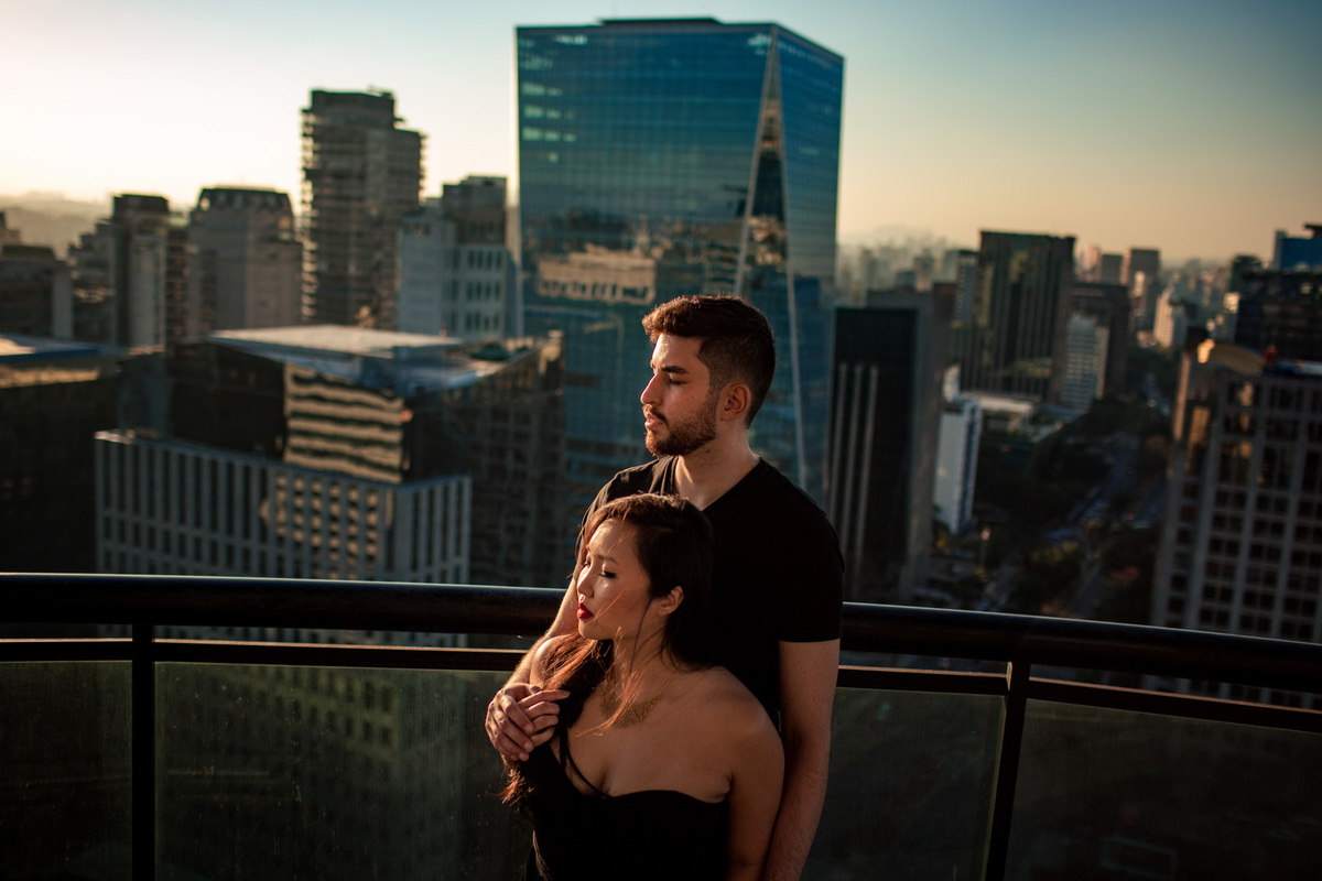 Hotel Blue Tree Premium Faria Lima - Ensaio de Casal Pré Wedding - Naomi e Gabriel
