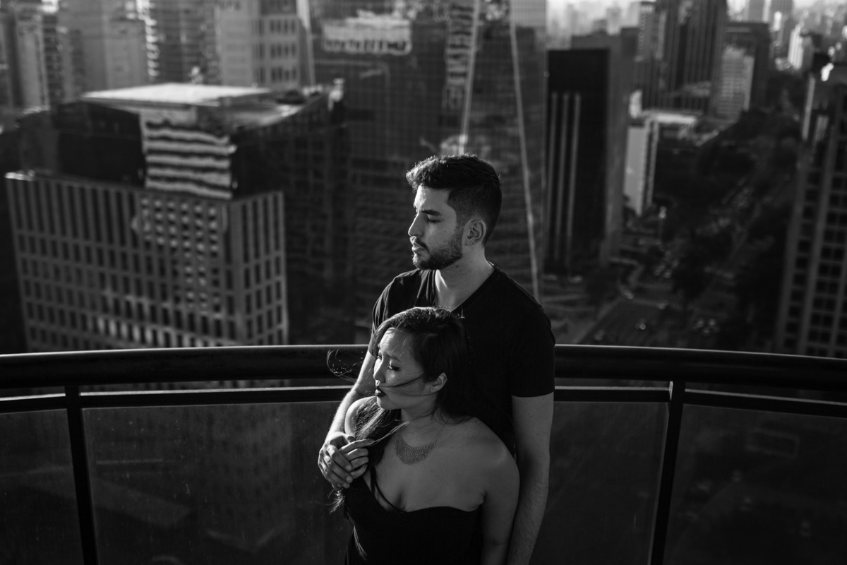 Hotel Blue Tree Premium Faria Lima - Ensaio de Casal Pré Wedding - Naomi e Gabriel