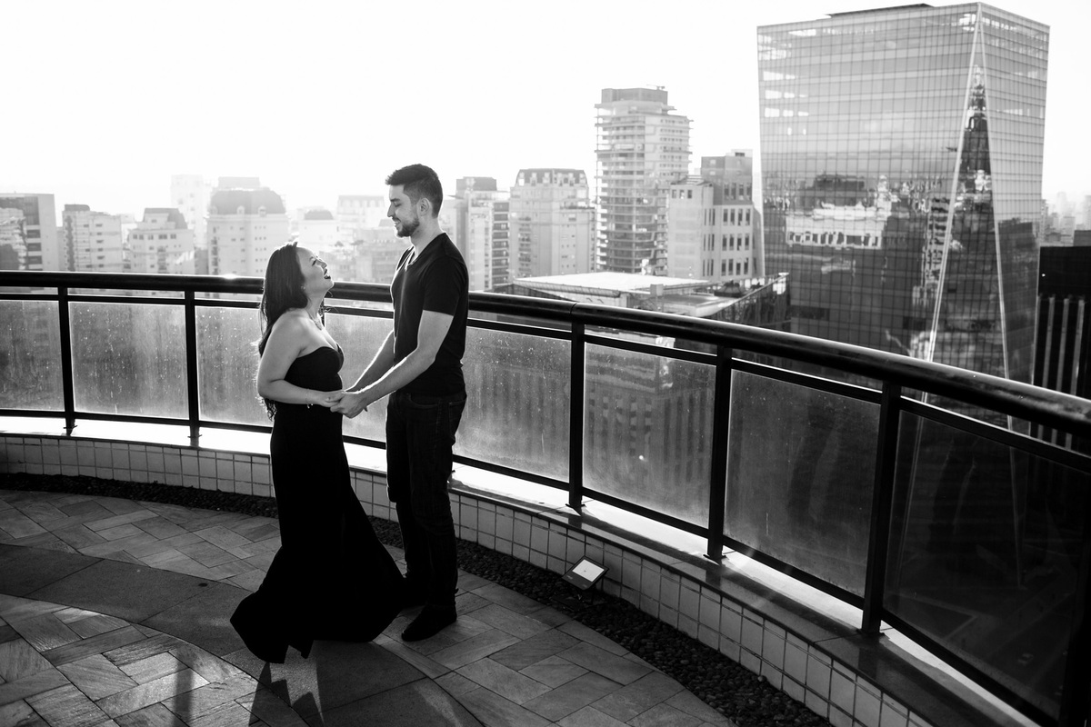 Hotel Blue Tree Premium Faria Lima - Ensaio de Casal Pré Wedding - Naomi e Gabriel