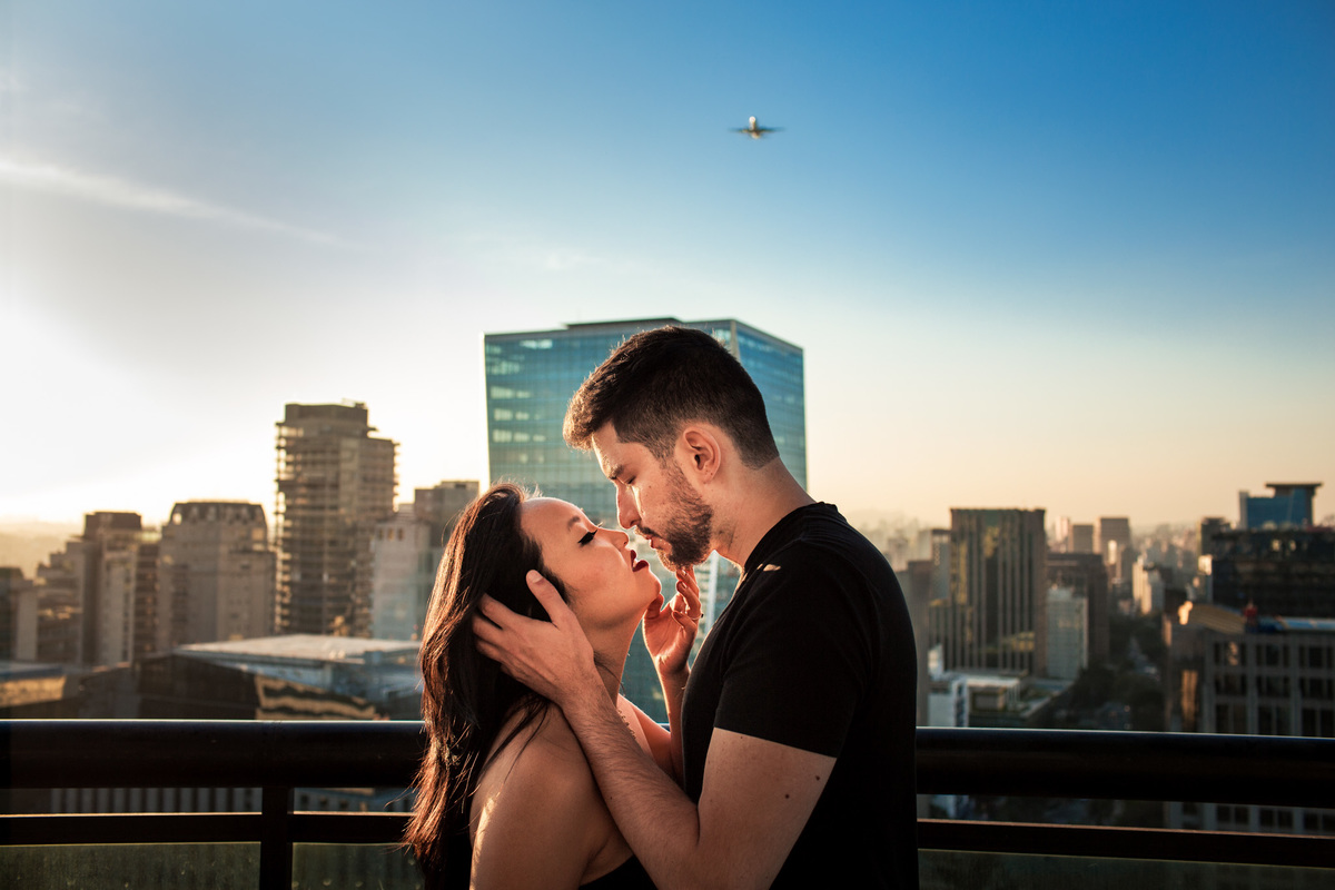 Hotel Blue Tree Premium Faria Lima - Ensaio de Casal Pré Wedding - Naomi e Gabriel