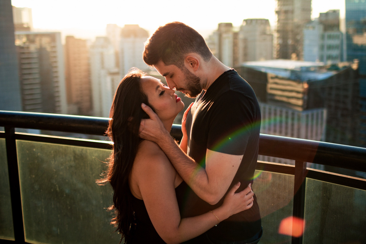 Hotel Blue Tree Premium Faria Lima - Ensaio de Casal Pré Wedding - Naomi e Gabriel