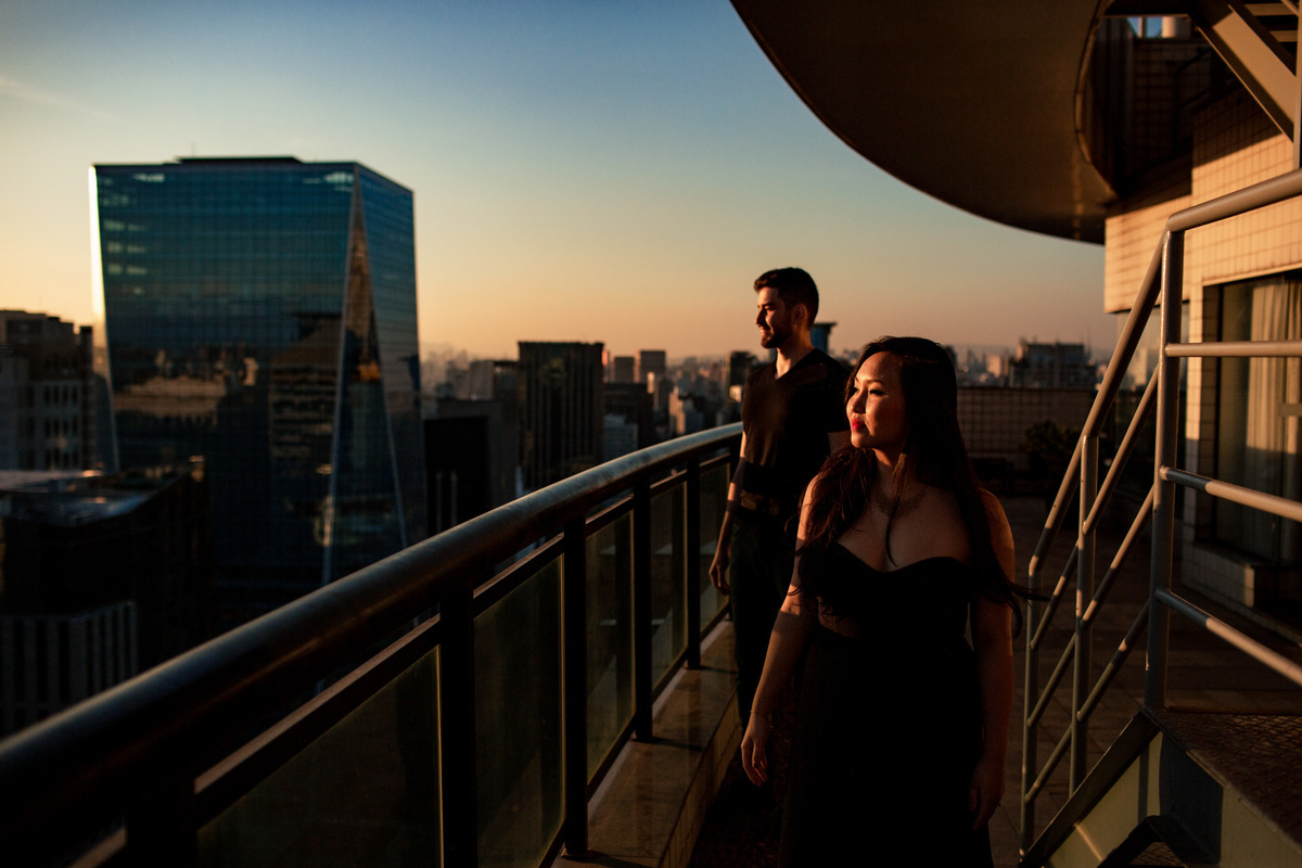 Hotel Blue Tree Premium Faria Lima - Ensaio de Casal Pré Wedding - Naomi e Gabriel