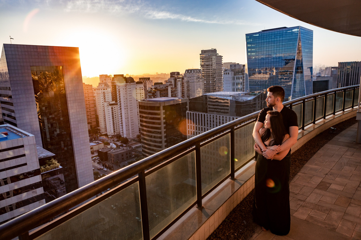 Hotel Blue Tree Premium Faria Lima - Ensaio de Casal Pré Wedding - Naomi e Gabriel