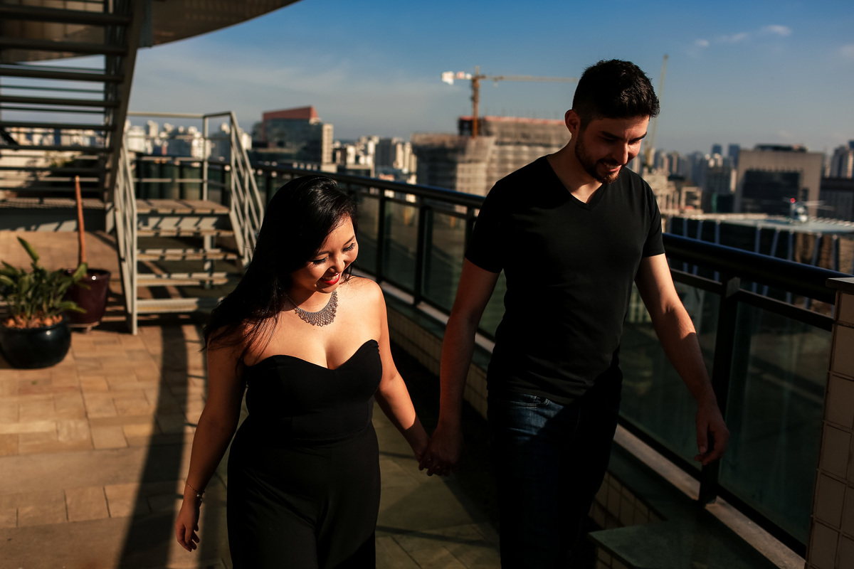 Hotel Blue Tree Premium Faria Lima - Ensaio de Casal Pré Wedding - Naomi e Gabriel