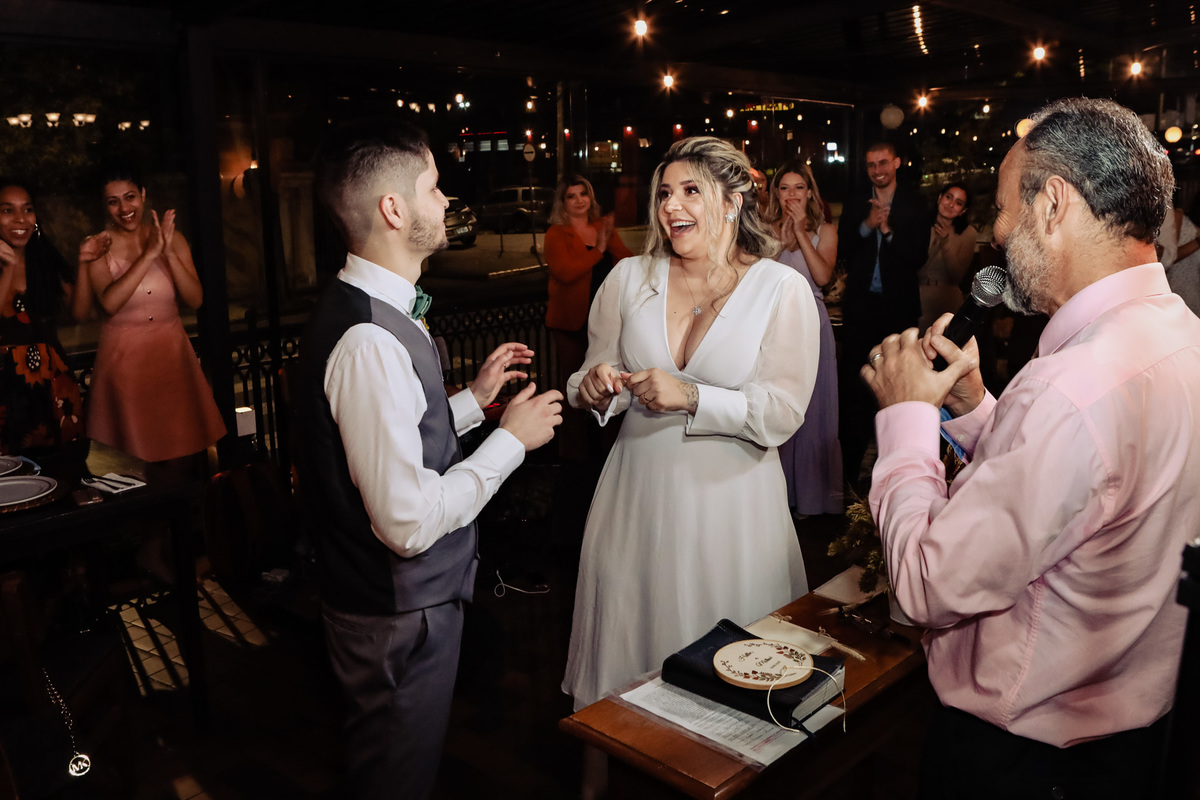 Hellen e Mateus - Casamento na Pizzaria Carmela em Mogi das Cruzes - Danilo Almeida e Cris Almeida Fotógrafos