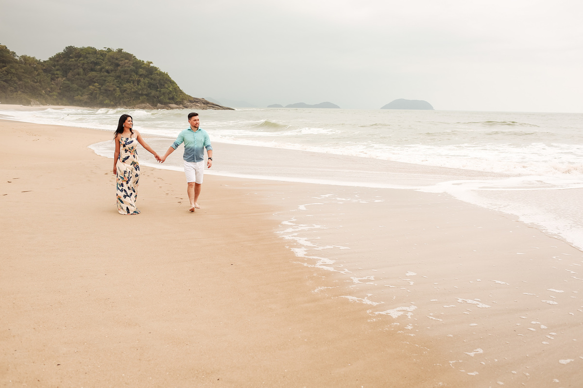 ensaio pre wedding em São Sebastião na Praia da Juréia SP