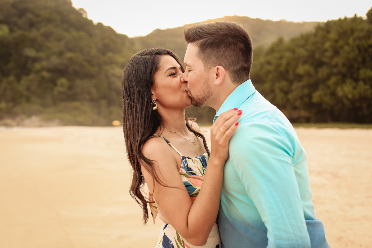 ensaio pre wedding em São Sebastião na Praia da Juréia SP