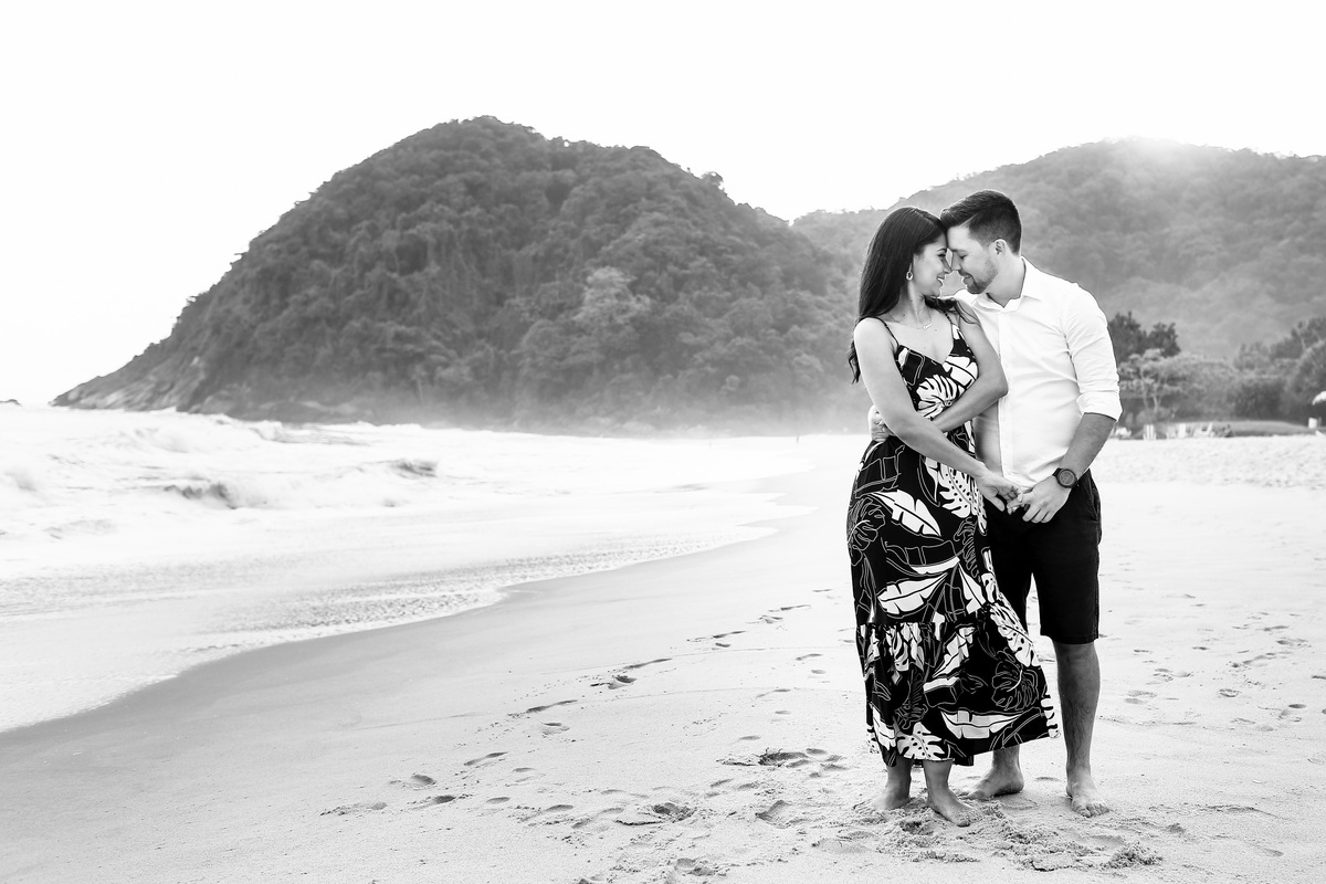 ensaio pre wedding em São Sebastião na Praia da Juréia SP