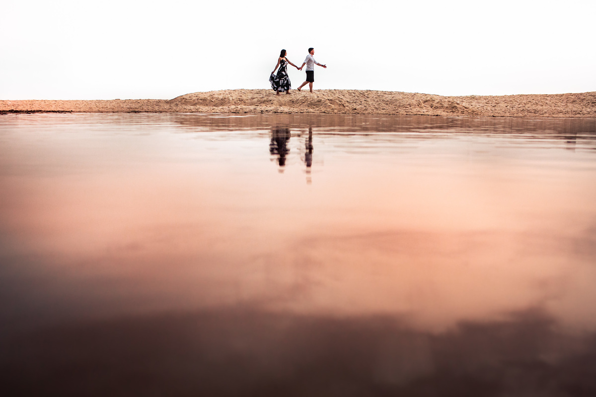 ensaio pre wedding em São Sebastião na Praia da Juréia SP