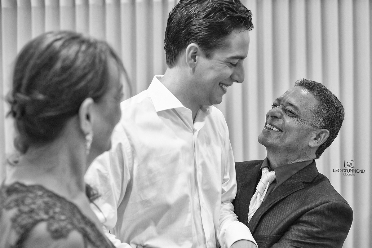 making do noivo com os pais