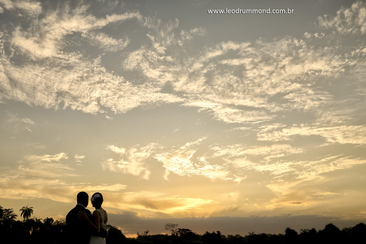 silhueta, nuvens, pousada JB, Fotografia Leo Drummond