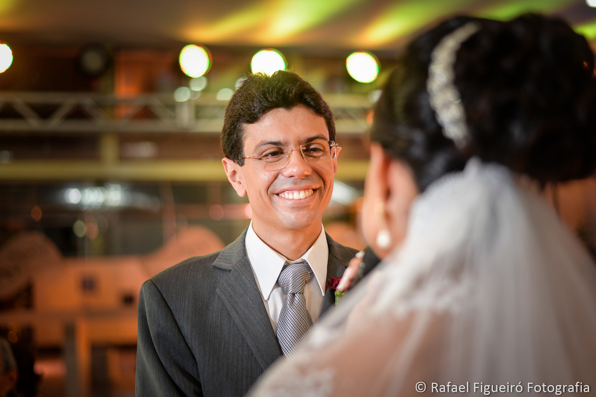 noiva cantando para o noivo casamento fotógrafo rafael figueiró olinda recife 