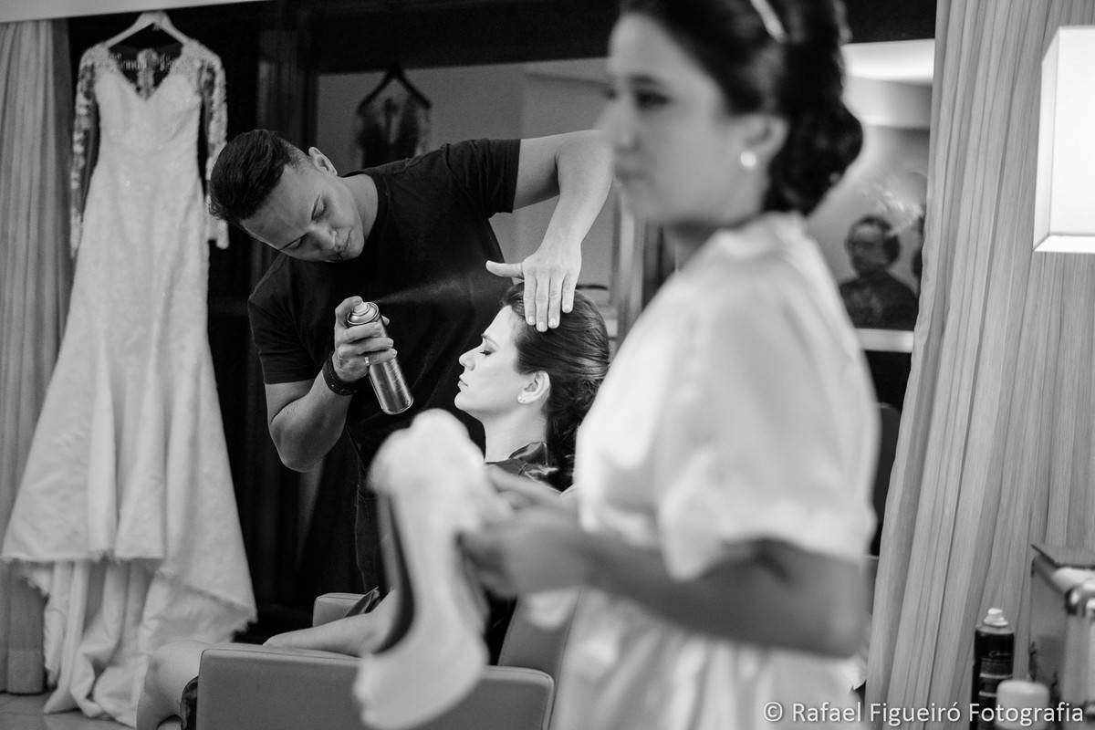 Making of da noiva fotografado por Rafael Figueiró em Recife Pernambuco