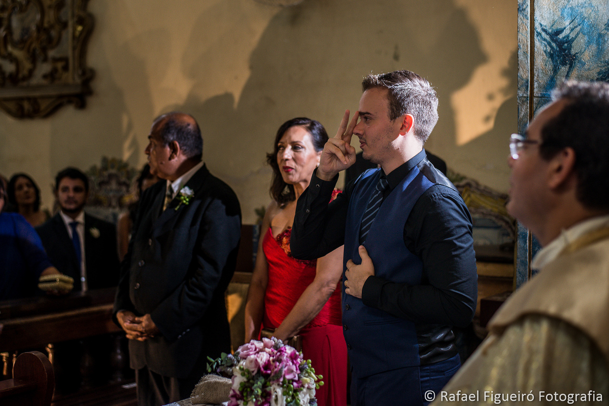 Casamento michelle e rafael igreja parque da jaqueira o patio cafe recife pernambuco fotografo surdo mudo libras deficiente auditivo