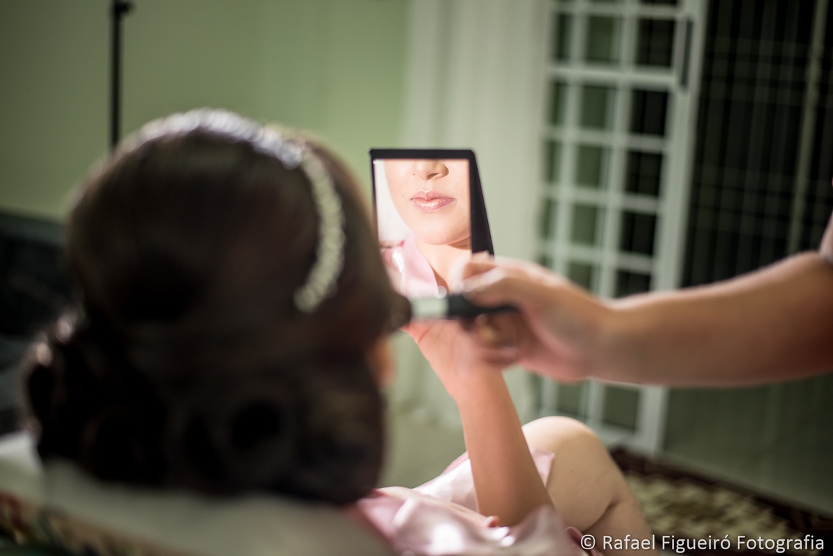 espelho boca reflexo 15 anos debutante sarah macaparana