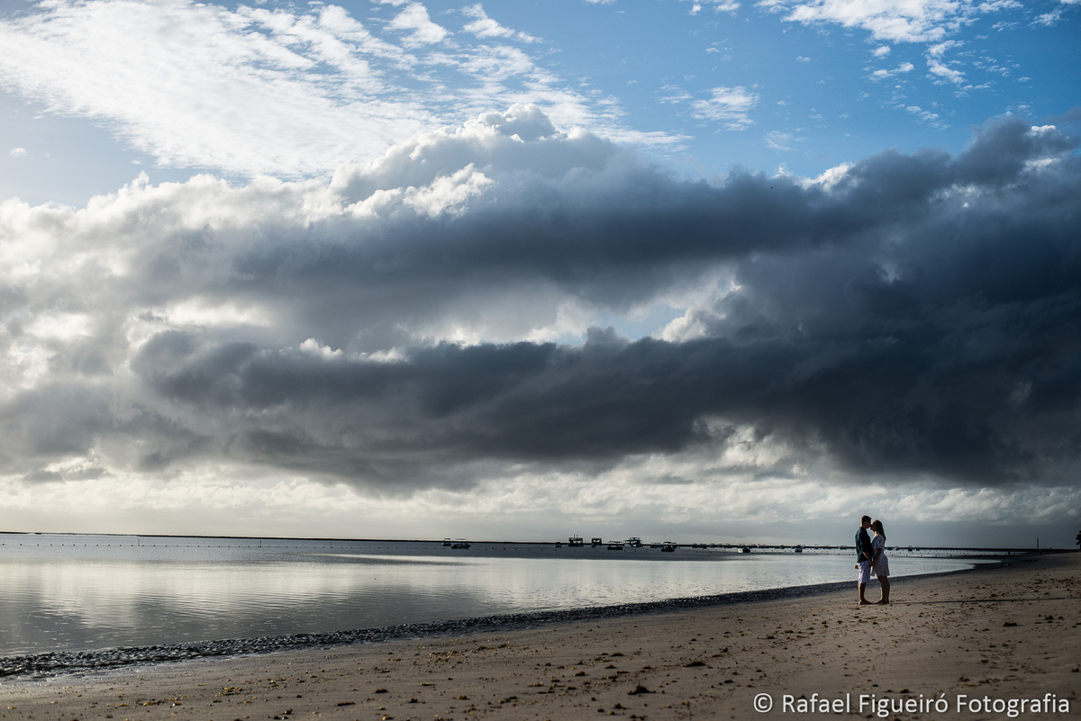 casal silhoueta praia igreja sao benedito carneiros