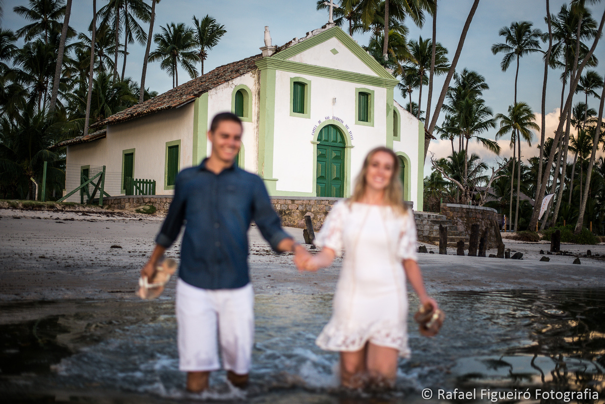 casal correndo agua igreja sao benedito carneiros