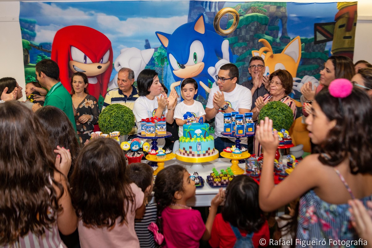 festa infantil sonic game box shopping tacaruna fotografo de festa infantil kids alegria aniversario parabéns