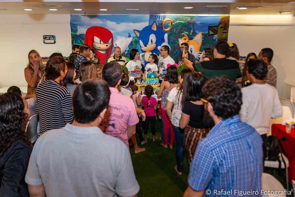 festa infantil sonic game box shopping tacaruna fotografo de festa infantil kids alegria aniversario parabéns