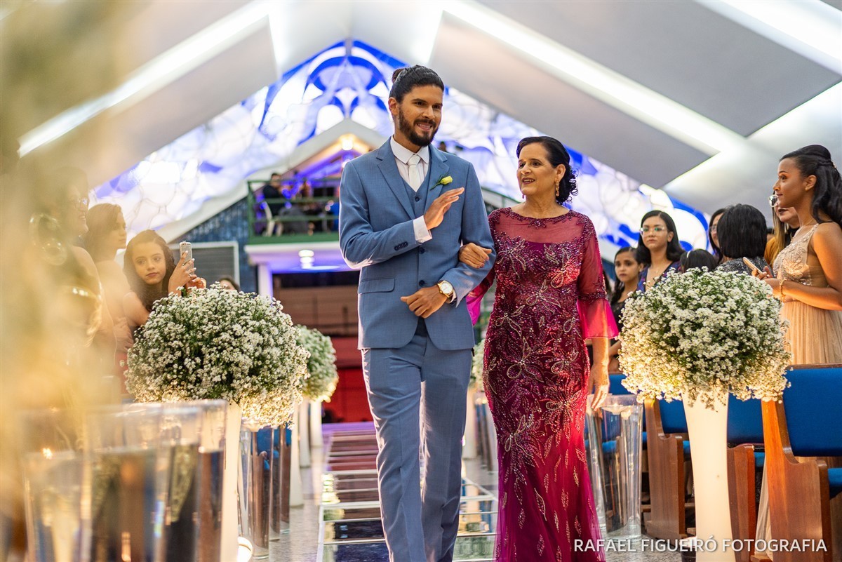Casamento Igreja Nossa Senhora de Fátima Boa Viagem Duda e Lucas Milet Rafael Figueiró Fotografia fotógrafo