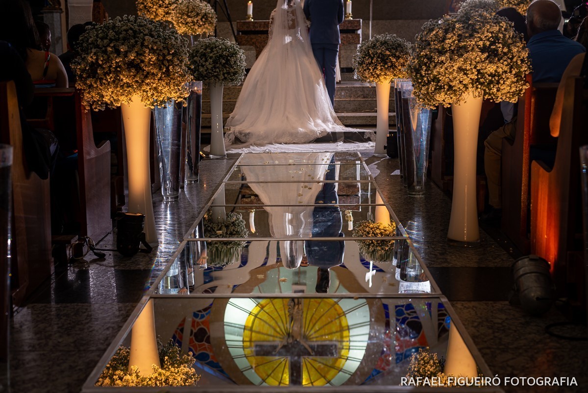 Casamento Igreja Nossa Senhora de Fátima Boa Viagem Duda e Lucas Milet Rafael Figueiró Fotografia fotógrafo