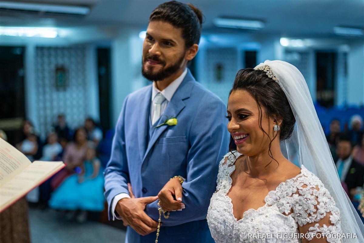 Casamento Igreja Nossa Senhora de Fátima Boa Viagem Duda e Lucas Milet Rafael Figueiró Fotografia fotógrafo