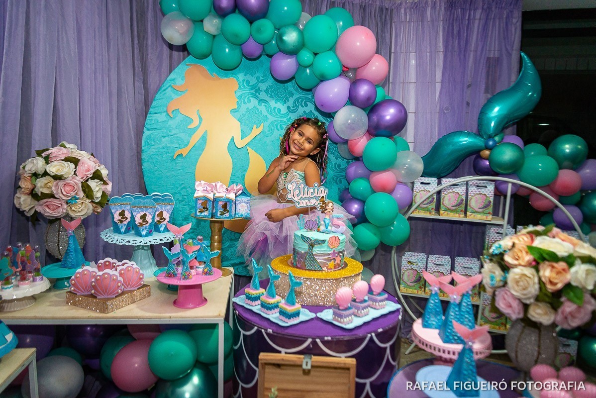 festa infantil sereia leticia 5 anos pula pula inflavel fotografo festa kids recife olinda pernambuco rafael figueiro fotografia