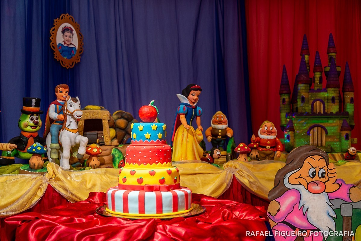 decoração festa infantil melissa primeiro aninho branca de neve rafael figueiró fotógrafo infantil kids recife pernambuco