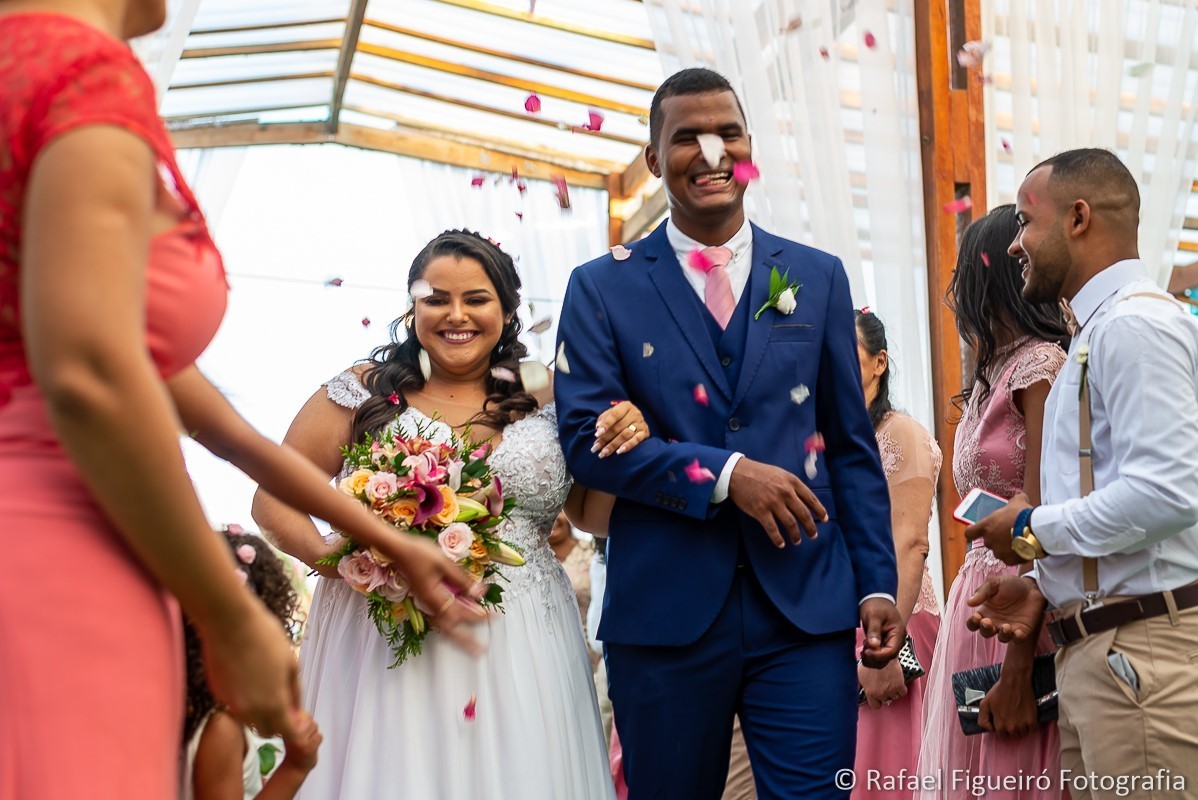 Casamento do casal Wewellyn e Jamerson, realizado  na Casa da Ilha, na Ilha de Itamaracá-PE