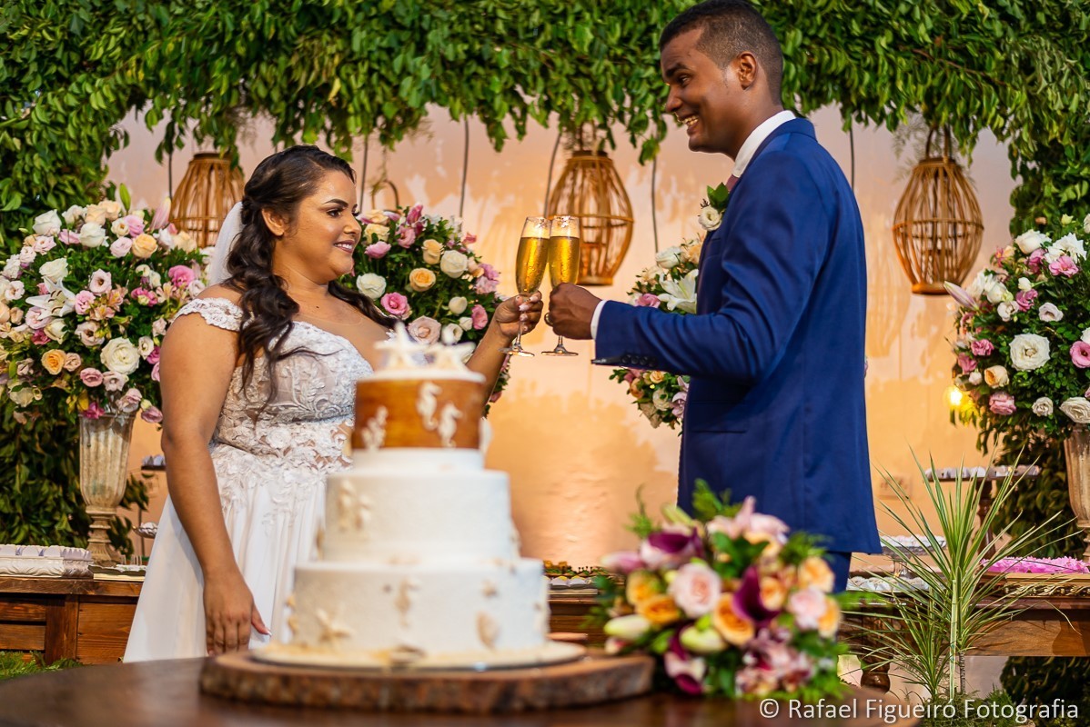 Casamento do casal Wewellyn e Jamerson, realizado  na Casa da Ilha, na Ilha de Itamaracá-PE