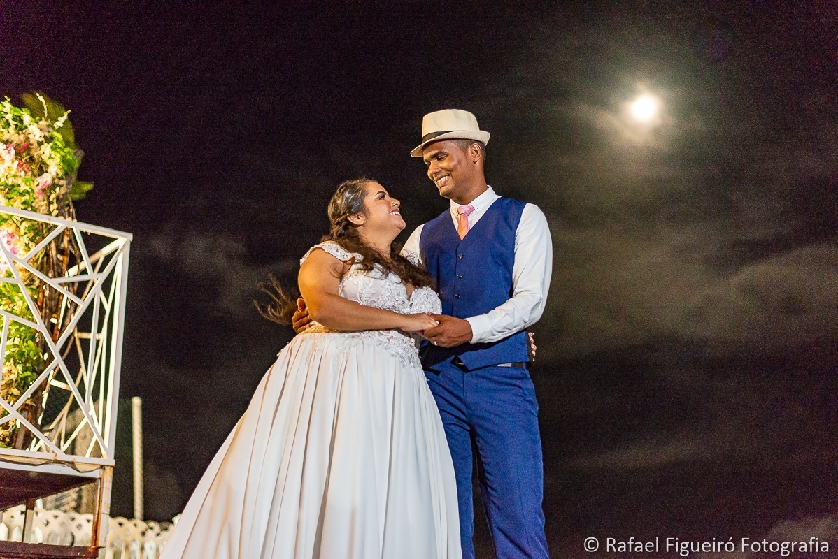 Casamento do casal Wewellyn e Jamerson, realizado  na Casa da Ilha, na Ilha de Itamaracá-PE