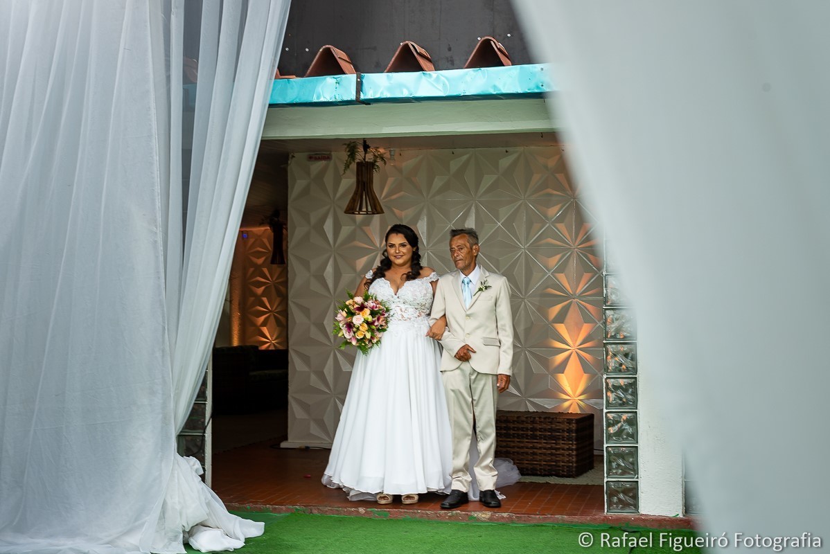 Casamento do casal Wewellyn e Jamerson, realizado  na Casa da Ilha, na Ilha de Itamaracá-PE
