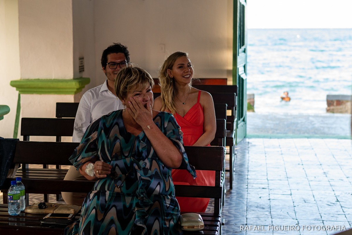Casamento Praia dos Carneiros Tamandare Capela São Benedito Pontal dos Carneiros Padre Arlindo