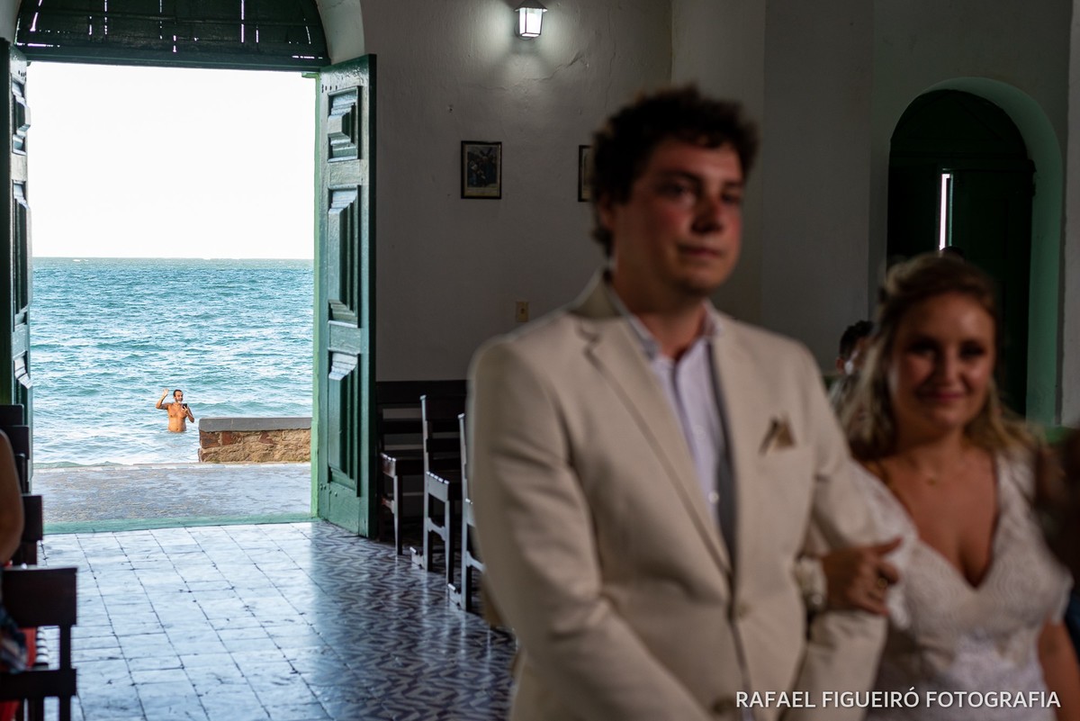 Casamento Praia dos Carneiros Tamandare Capela São Benedito Pontal dos Carneiros Padre Arlindo