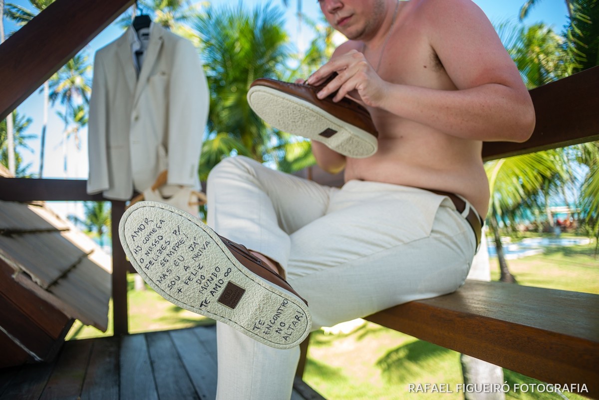 Casamento Praia dos Carneiros Tamandare Capela São Benedito Pontal dos Carneiros Padre Arlindo