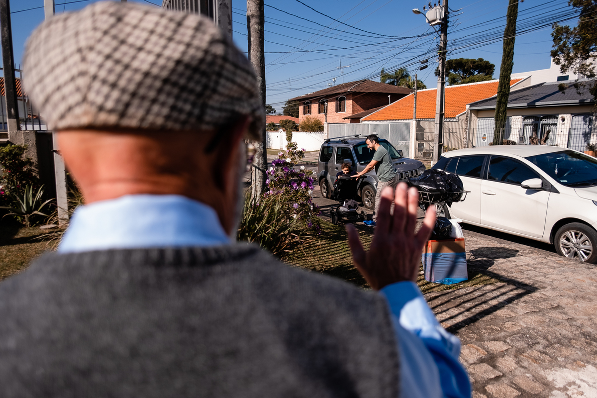 sobrinho e pai do noivo