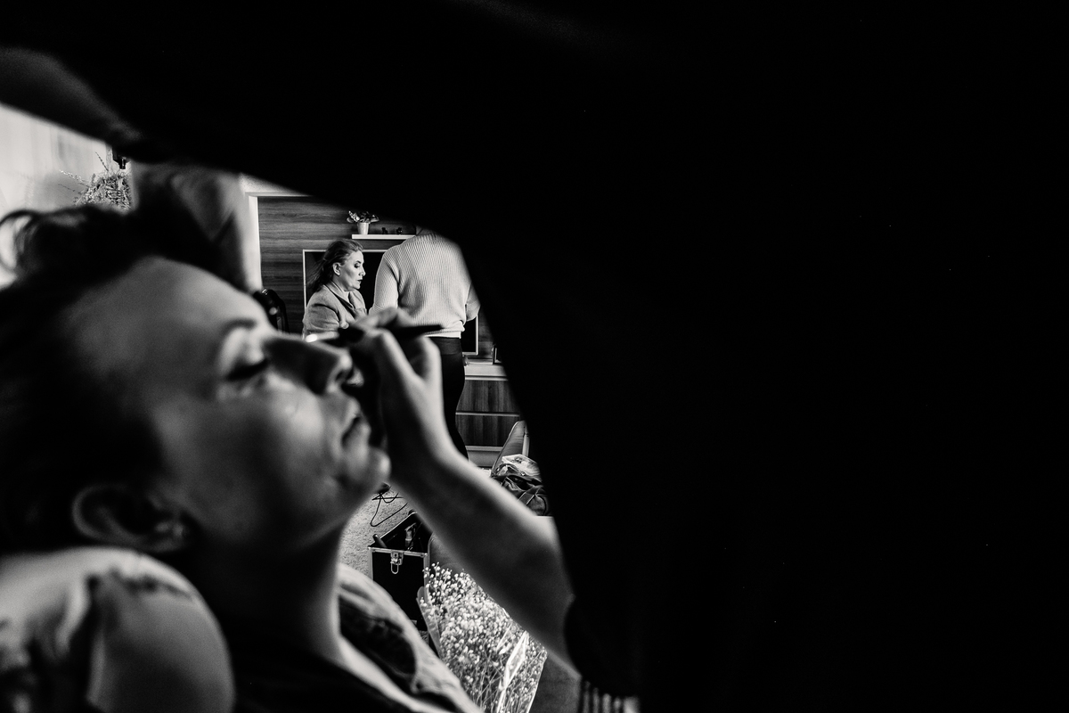 making of da noiva com a mãe