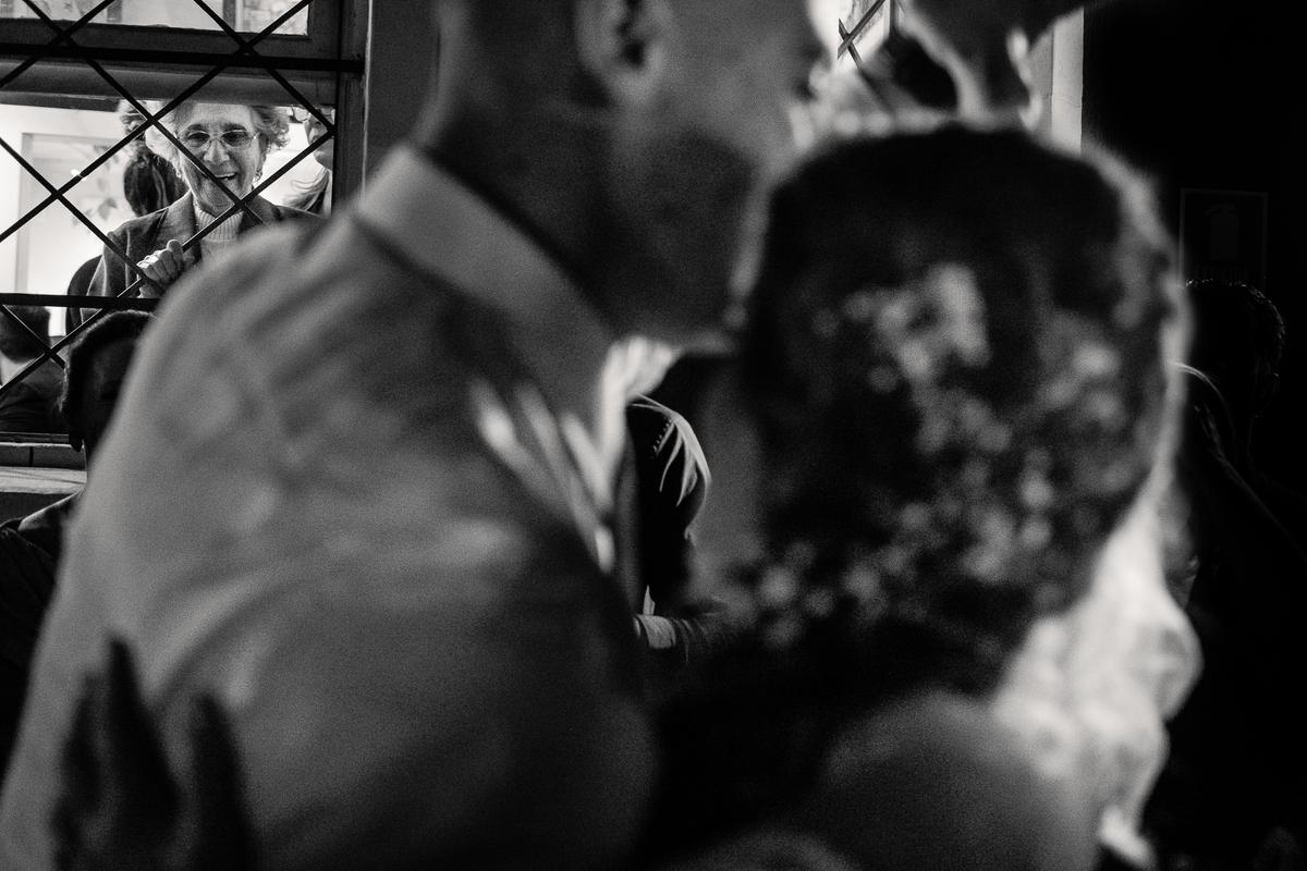 Vovó de olho nos netos