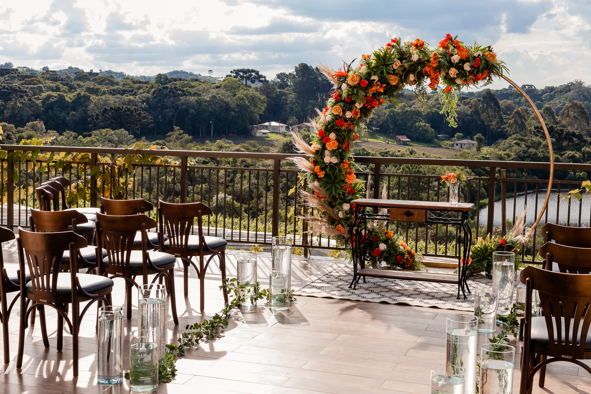 decoração casamento ar livre