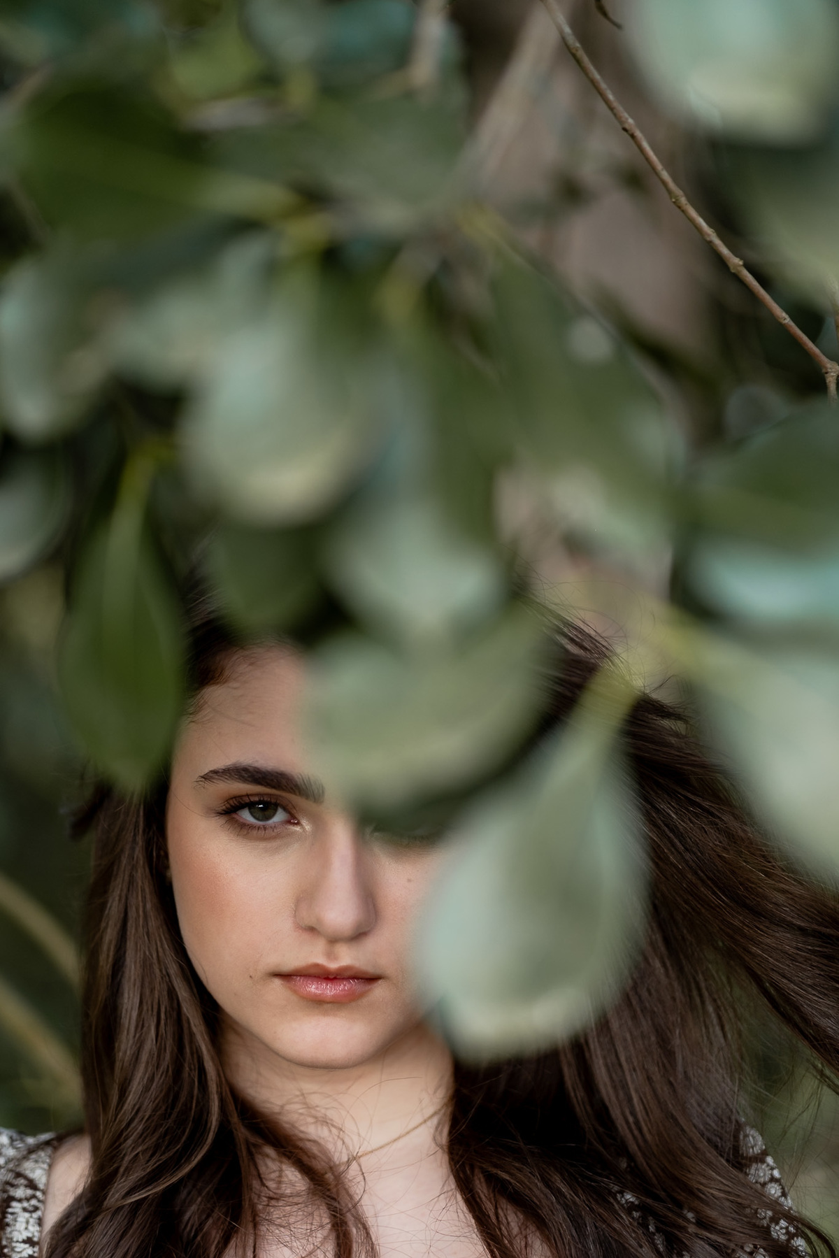 Debutante Rayssa no campo de lavanda do Lavandário dos Sonhos, São Luís do Purunã
