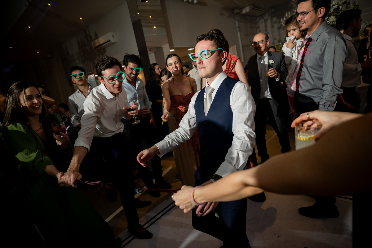 Pista de dança na festa de casamento na Villa Augusta Eventos