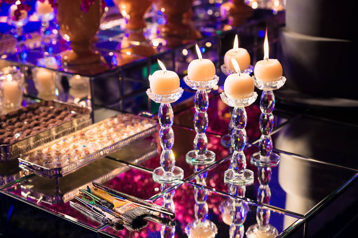 Foto da Decoração da Festa de Quinze Anos da Júlia Graziani no Espaço Contemporâneo em Brasília - DF. 