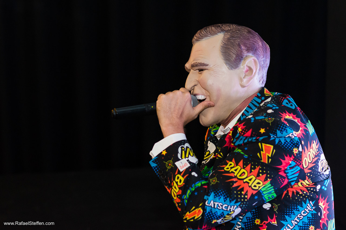 Foto dos DJs The President que animaram a festa de 15 Anos da Maria Luísa no Dúnia Hall em Brasília, DF.