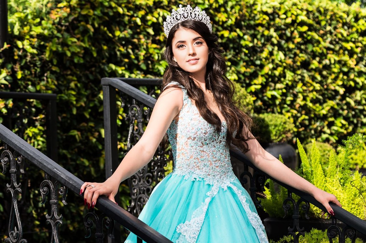 Ensaio 15 Anos Escada