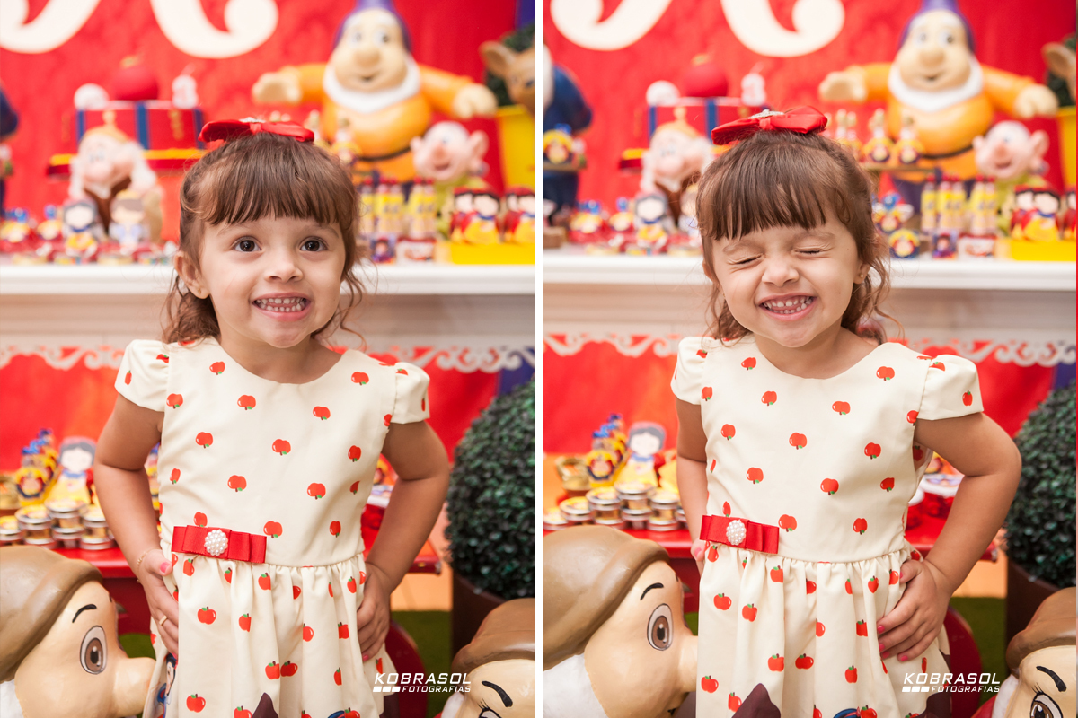 tresanos, terceiroaninho, fotografiainfantil, fotodefesta, festadecriança, brancadeneve, turmadobarulho