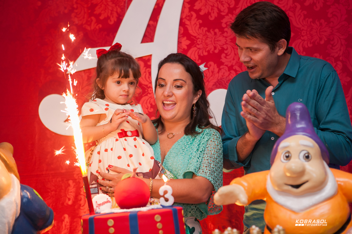 tresanos, terceiroaninho, fotografiainfantil, fotodefesta, festadecriança, brancadeneve, turmadobarulho